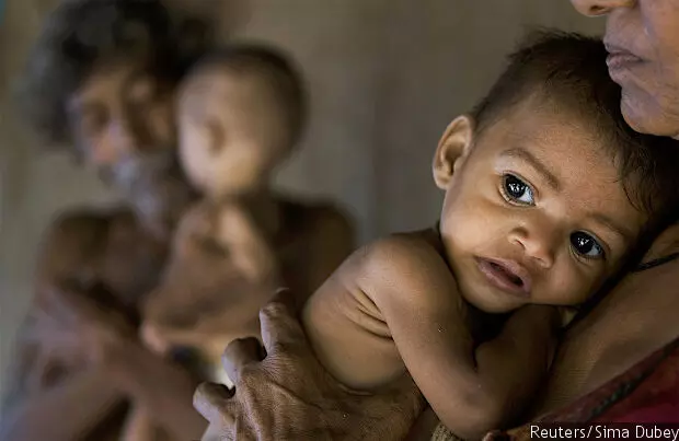 Only 1 In 10 Indian Children Aged 6-23 Months Gets Adequate Diet